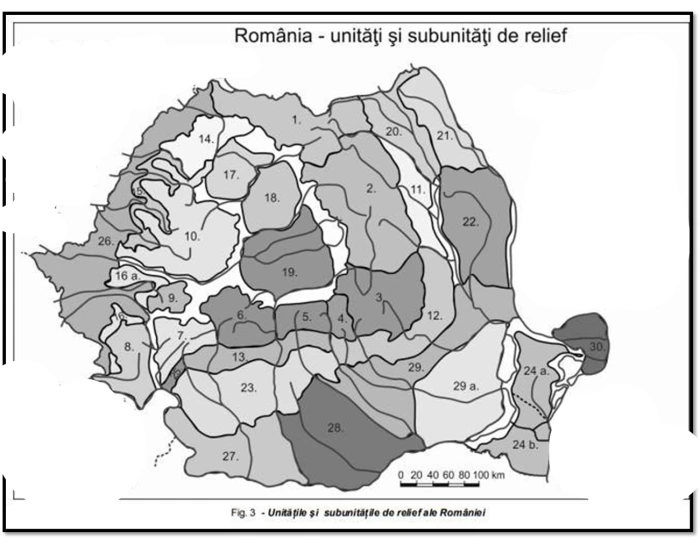 Relieful Raului Rin Relieful romaniei Quiz