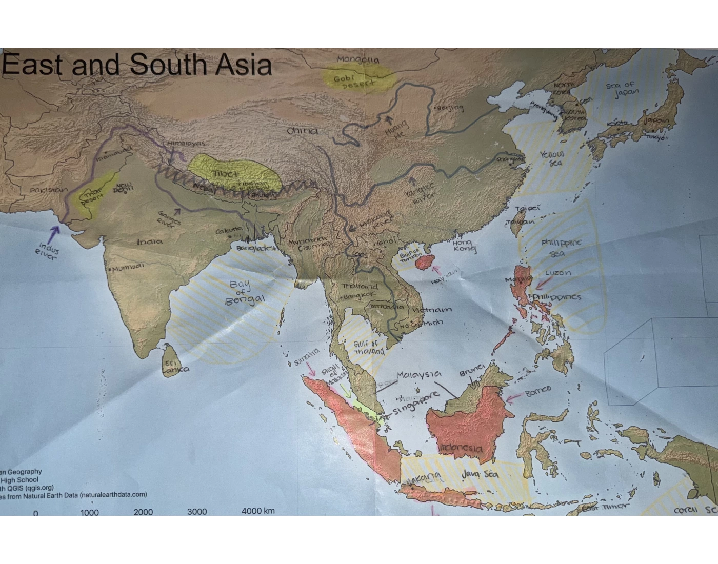 Basque Aphg Map APHG East and South Asia Map Quiz