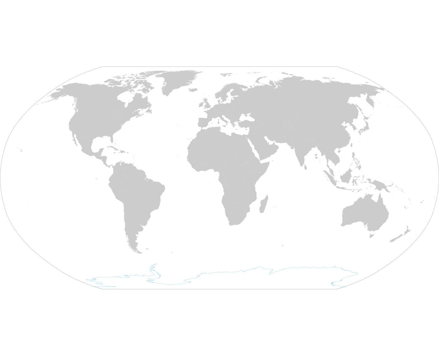Free Printable Verse Map.pdf World map withouth bordera — Printable Worksheet