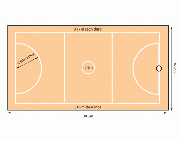 Netball Positions — Printable Worksheet