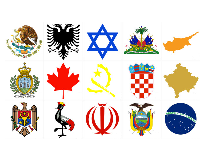 Flag Emblems Library Emblems on Flags Quiz