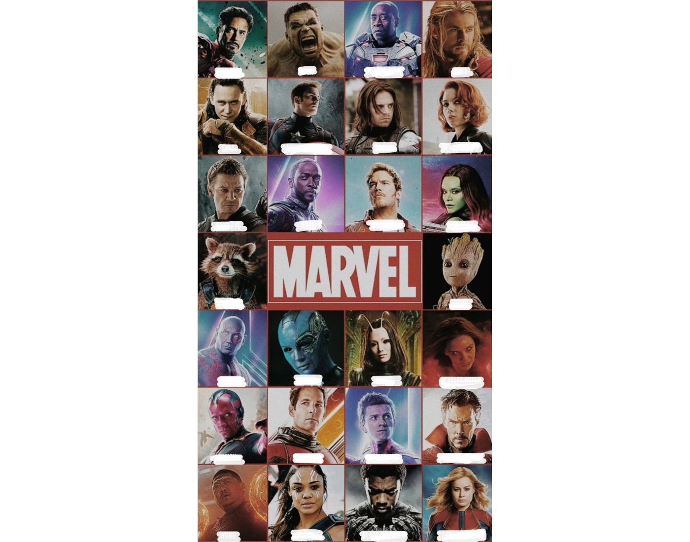 Marvel Legends Worksheets.pdf Characters of marvel — Printable Worksheet